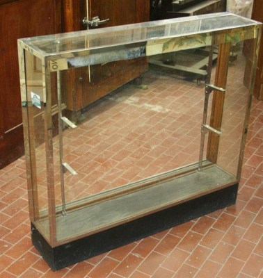 Vetrinetta espositiva cromata